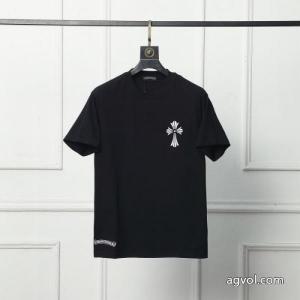 半袖Tシャツクロムハーツ上品な質感 良好な材質 価格セール激安 通販 専門