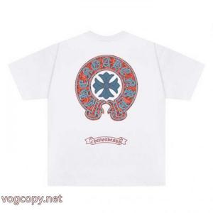 半袖Tシャツ最新作 通勤通学 大人の魅力を溢れるスーパー コピーCHROME HEARTS