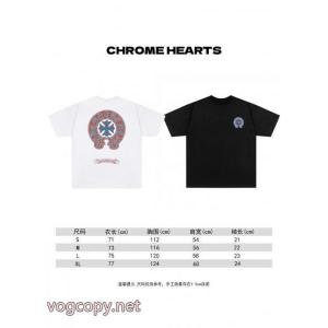 半袖Tシャツ最新作 通勤通学 大人の魅力を溢れるスーパー コピーCHROME HEARTS