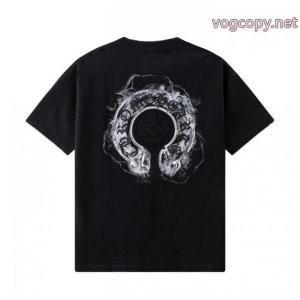 価格帯が魅力的 2026SS大人OK 耐久性のあるコピー 品 販売CHROME HEARTS半袖Tシャツ