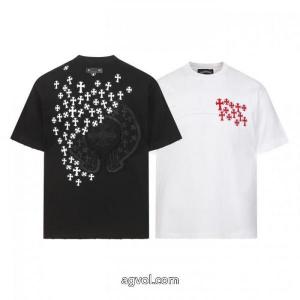 コピー 通販CHROME HEARTSお得なアイテムを販売 大人気ブランド 魅力的な半袖Tシャツ