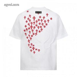 コピー 通販CHROME HEARTSお得なアイテムを販売 大人気ブランド 魅力的な半袖Tシャツ