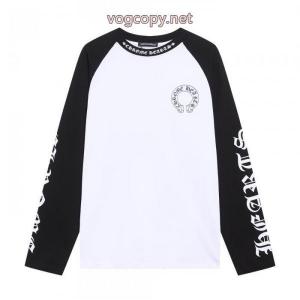 限定激安 2026 新作追加 おすすめ正規品長袖TシャツCHROME HEARTSブランド 偽物 激安 通販