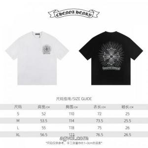 大容量 数量限定奇跡の入荷 2026大人気アイテム偽 ブランド半袖TシャツCHROME HEARTS