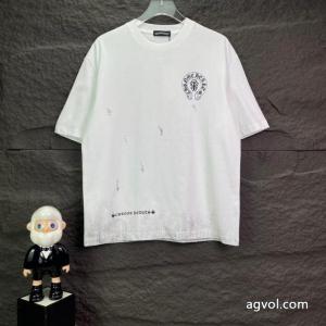 激安 通販 専門店大胆なデザイン 素敵で名高い 自分らしくクロムハーツ半袖Tシャツ