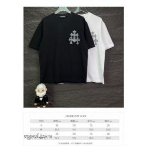 偽 ブランド 通販半袖TシャツCHROME HEARTS今シーズン新作 ファスナー式 最新超人気