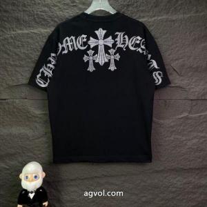 偽 ブランド 通販半袖TシャツCHROME HEARTS今シーズン新作 ファスナー式 最新超人気