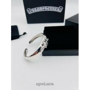 海外よりお届け限定品 かっこいい アイテム 最新☆大人気☆話題沸騰CHROME HEARTS偽 ブランドブレスレット