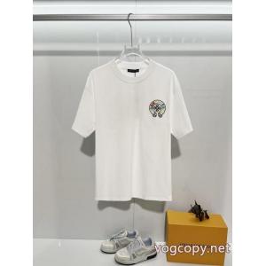 CHROME HEARTSブランド コピー 着払い超おしゃれ 2026一番最高人気 新色入荷半袖Tシャツ
