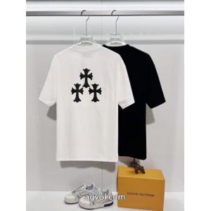 CHROME HEARTS最安値に挑戦 ルックスのいい 注目度抜群半袖Tシャツコピー ブランド