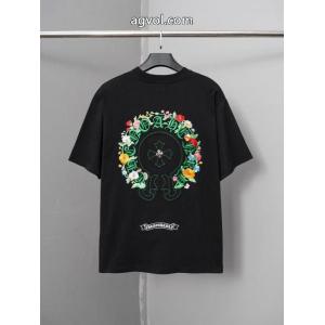 半袖TシャツCHROME HEARTS華やかな印象 セール中 お手頃価格で人気商品偽物 ブランド 激安