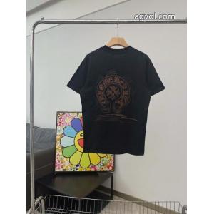クロムハーツ偽 ブランド 通販半袖Tシャツ個性派  無機質さが魅力 限定品