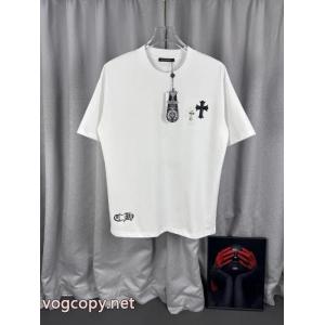 クロムハーツ激安 ブランド半袖Tシャツ通勤の定番 お洒落新作 国内在庫即納可能 