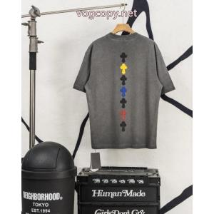 CHROME HEARTS大好評 格安新作 圧倒的な存在感ブランド 偽物 激安 通販半袖Tシャツ