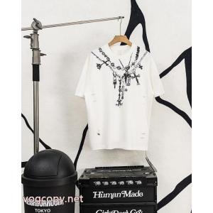 着こなし自在 魅力的 魅力的半袖TシャツCHROME HEARTSブランド コピー 品