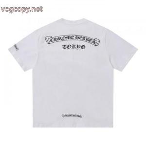 スーパー コピー ブランドCHROME HEARTS半袖Tシャツ日本で完売続出 稀少*新品登場 ロゴが素敵