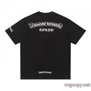 スーパー コピー ブランドCHROME HEARTS半袖Tシャツ日本で完売続出 稀少*新品登場 ロゴが素敵