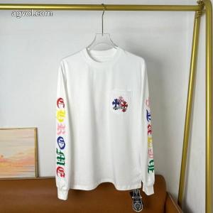 コピー ブランド 優良大人買い必須なこの2026 完売前に しっかりとした長袖TシャツCHROME HEARTS