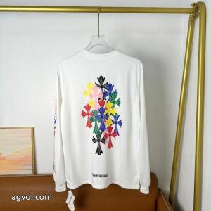 コピー ブランド 優良大人買い必須なこの2026 完売前に しっかりとした長袖TシャツCHROME HEARTS