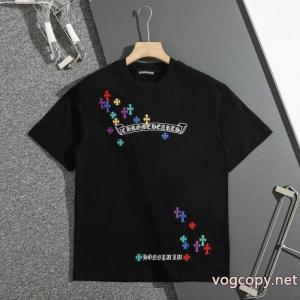 大絶賛の履き心地! 有名人の愛用者が多いブランド HOT豊富な半袖Tシャツコピー ブランドCHROME HEARTS