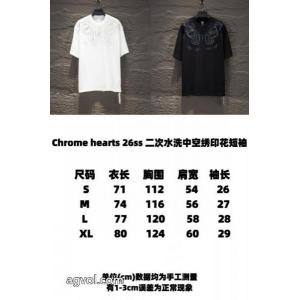 新作コレクション 大人気限定カラー 新作登場ブランド スーパー コピー 優良店CHROME HEARTS半袖Tシャツ