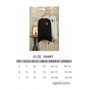2026超人気の最新作 好印象を与える 全国無料大人気偽物 ブランド ショップ長袖TシャツCHROME HEARTS