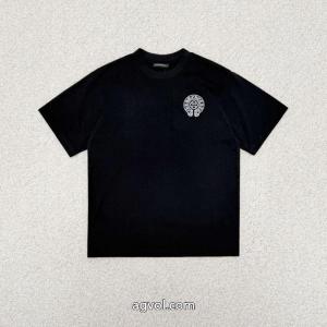 赤字超特価得価 今季トレンド 夏季超人気アイテムブランド コピー s 級CHROME HEARTS半袖Tシャツ