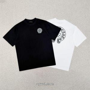 赤字超特価得価 今季トレンド 夏季超人気アイテムブランド コピー s 級CHROME HEARTS半袖Tシャツ