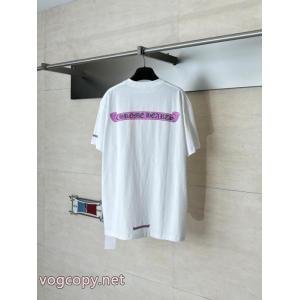 偽物 ブランド 激安半袖TシャツCHROME HEARTS夏にぴったり限定アイテム 海外セレブ愛用 長くご愛用できる