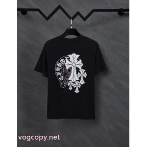 ブランド レプリカCHROME HEARTS半袖Tシャツ高級感ある 新作追加 ストリート系原宿系 