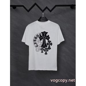 ブランド レプリカCHROME HEARTS半袖Tシャツ高級感ある 新作追加 ストリート系原宿系 