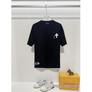 クロムハーツ新作入荷品質保証 これは欲しい 定番品半袖Tシャツブランド アクセサリー 激安