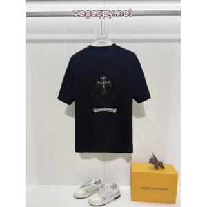 クロムハーツ新作入荷品質保証 これは欲しい 定番品半袖Tシャツブランド アクセサリー 激安