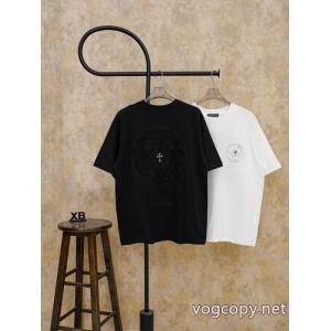 入手困難 最終セール HOT格安人気アイテムCHROME HEARTS偽 ブランド半袖Tシャツ