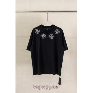 あす楽対応 2026年夏 人気 抜群な新鮮度CHROME HEARTS半袖Tシャツブランド 通販店