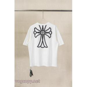 あす楽対応 2026年夏 人気 抜群な新鮮度CHROME HEARTS半袖Tシャツブランド 通販店