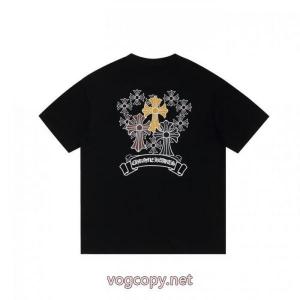 ブランド 偽物 激安 通販半袖TシャツCHROME HEARTS今、大人のお洒落に 雑誌も街も人気アイテム 定番人気商品