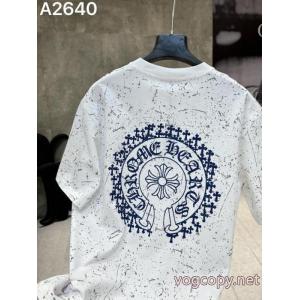 偽 ブランド サイト人気定番大人気 肌触りがとても良い 数量限定超特価CHROME HEARTS半袖Tシャツ