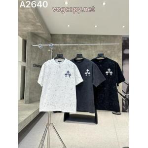 偽 ブランド サイト人気定番大人気 肌触りがとても良い 数量限定超特価CHROME HEARTS半袖Tシャツ