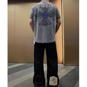 極上の着心地 雑誌掲載アイテム 限定生産品ブランド 偽物 激安 通販半袖TシャツCHROME HEARTS