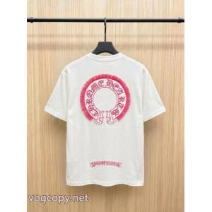 高品質 人気 大人気商品再入荷! 2026夏のトレンドCHROME HEARTS半袖Tシャツブランド レプリカ
