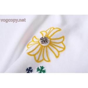 上品キレイ VIPセールで奇跡 透け感優しいブランド アクセサリー 激安半袖TシャツCHROME HEARTS