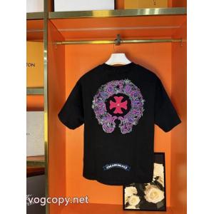 CHROME HEARTS上質上品 便利な定番アイテム 万能アイテム半袖Tシャツスーパー コピー 販売