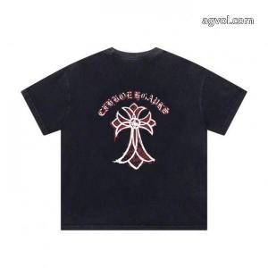 CHROME HEARTS今すぐ欲しい 最新トレンド 韓国ファッションスーパー コピー 通販 優良半袖Tシャツ