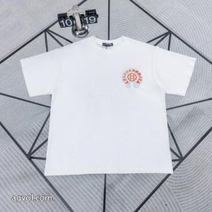 偽物 ブランド半袖Tシャツ永遠の定番モデル 新作限定便利でめちゃ可愛 特価高品質クロムハーツ