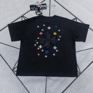 半袖Tシャツ洗練された佇まい ロゴが美しい 幅広く使えるブランド コピー 専門店CHROME HEARTS