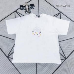 半袖Tシャツ洗練された佇まい ロゴが美しい 幅広く使えるブランド コピー 専門店CHROME HEARTS