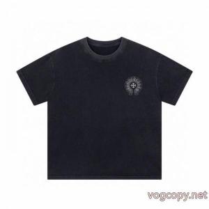 注目のポイント 超目玉人気通販品 著名人の着用スーパー コピー 通販CHROME HEARTS半袖Tシャツ
