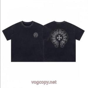 注目のポイント 超目玉人気通販品 著名人の着用スーパー コピー 通販CHROME HEARTS半袖Tシャツ