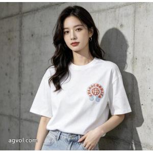 ブランドコピーCHROME HEARTS季節限定販売 お買い得 新作2026らしさをプラス半袖Tシャツ